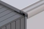   Profilplast Lépcsőalapsín Alumínium (PVC betétes) 10mm/3m 