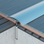   Profilplast Burkolatváltó Rejtett Rögzítésű Ezüst 32mm/2.7m 