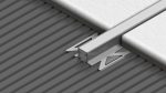   Profilplast Dilatációs Profil Aluminium Szürke 10mm/2.5m 45180-2522