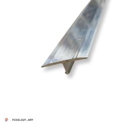 Profilplast T Profil Alumínium Natúr  20mm/2.5m 