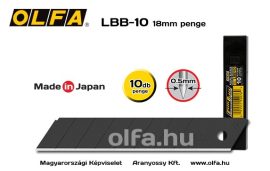 Olfa LBB-10 Késpenge 18mm