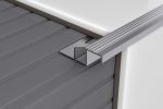   Profilplast Lépcsőélvédő Alumínium Beépíthető Ezüst 11mm/2.5m