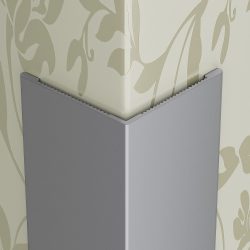 Profilplast Sarokprofil Aluminium Ezüst 15mm x 15mm/2.5m 45238-2502