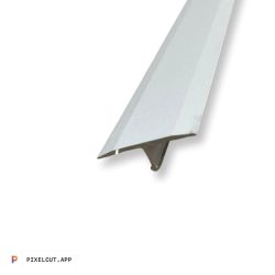 Profilplast T Profil Ezüst 14mm/2.5m 