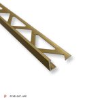   Profilplast Szögletes Aluminium Élvédő Arany 10mm/2.5m 45120-2503