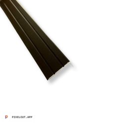 Profilplast Lépcsőélvédő Öntapadós Bronz 20mm x 24.5mm/2.7m 45209-2706