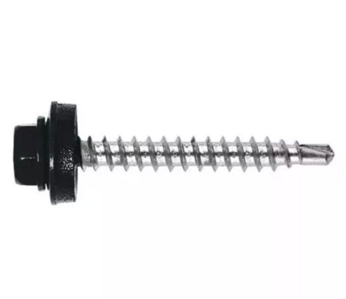 Csavar Hatlapfejű Önfúró csavar Antracitszürke 4,8 x 19mm