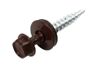 Csavar Hatlapfejű Önfúró csavar Csokoládébarna 4,8 x 19mm