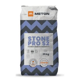 METON Stone Pro S2 Szálerősítő burkolatragasztó 25kg