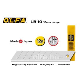 Olfa LB-10 Késpenge 18mm