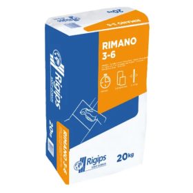 Rigips Rimano 3-6 gipszes vékonyvakolat 20kg