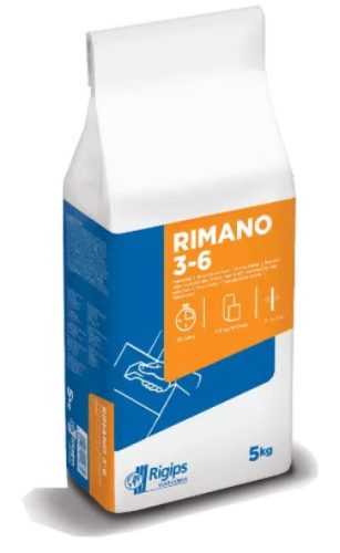 Rigips Rimano 3-6 gipszes vékonyvakolat  5kg