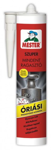 Mester Szuper Mindent Ragasztó Fehér 290ml