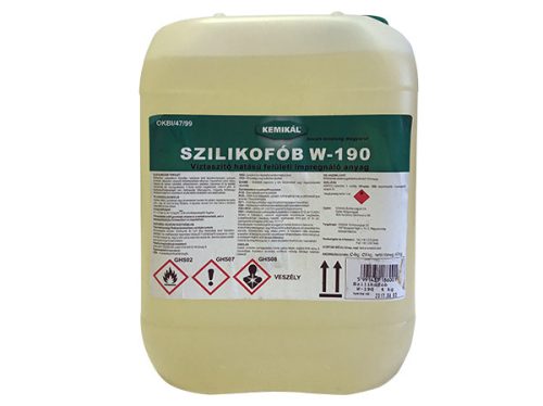 Szilikofób W-190 impregnáló falra / 4 l