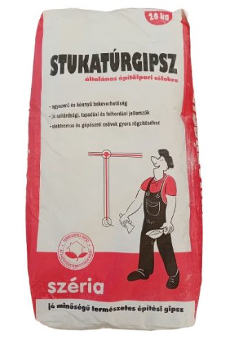 Stukatúr gipsz Széria 20kg