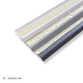   Profilplast  Szőnyegszegély Világosszürke 2.5m 42222-1236