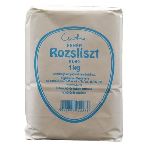 Rozsliszt Fehér 1kg