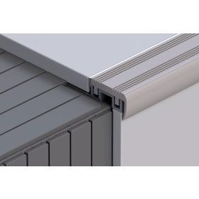   Profilplast LÉPCSŐALAPSÍN Alumínium (PVC betétes) 10mm/3m 45207