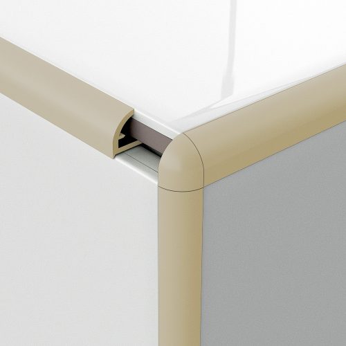 Profilplast Íves Műanyag Élvédő Bahama  8mm/2.7m 42105-5004