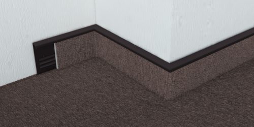 Profilplast  Szőnyegszegély Fekete 2.5m 42222-0111