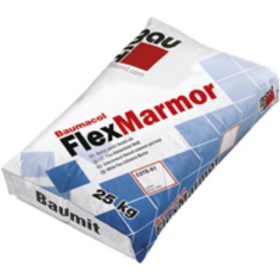   Baumit Baumacol FlexMarmor FEHÉR S1 hidegburkolat ragasztó 25kg