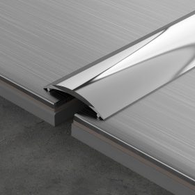   Profilplast Öntapadós Burkolatváltó Fényes Inox 30mm/2.7m 45433-2710