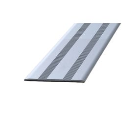   Profilplast Öntapadós Burkolatváltó Lapos EZÜST 35mm/2.7m 45421-2702