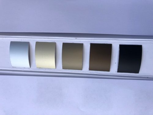 Öntapadós Burkolatváltó Bronz 40mm/0.9m 45427-0906