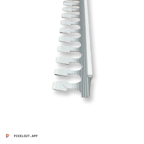 Profilplast Szögletes Alumínium Hajlítható Élvédő Ezüst 12.5mm/2.5m 45142-2502