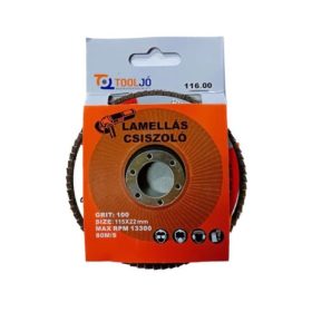 Lamellás Csiszolókorong 115mm P100
