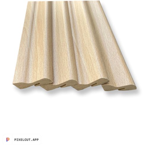 Parkettaszegély Laminált Mézes Bükk "D" 2,6m