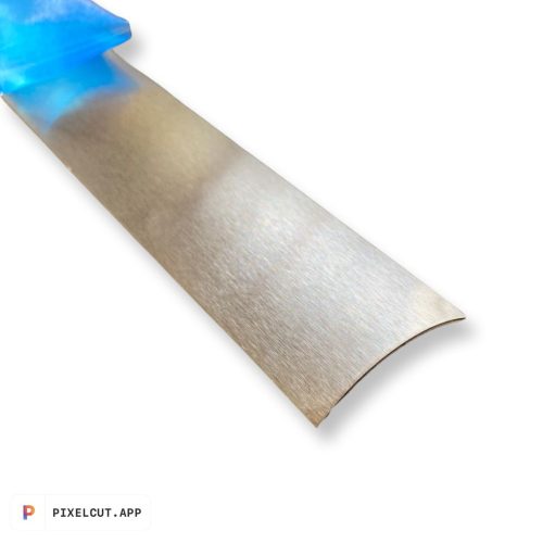 Profilplast Öntapadós Burkolatváltó Szálcsiszolt Inox 30mm/2.7m 45433-2713