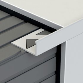 Profilplast L Műanyag 130 Jázmin  8mm/2,7m 42125-0100