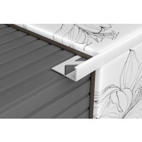   Profilplast L Műanyag 112 Középszürke 10mm/2,7m 42126-1112