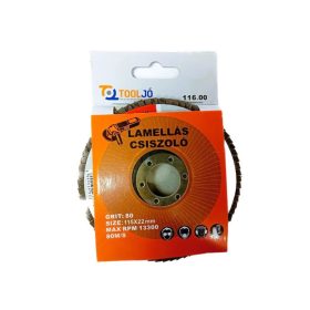 Lamellás Csiszolókorong 115mm P40