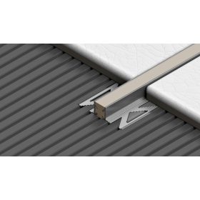   Profilplast Dilatációs Profil Alumínium Natúr Bézs 10mm/2.5m 45180-2520