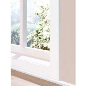 Profilplast Öntapadós Takarópanel Erkélyajtóhoz Ezüst /2,7m 45036-2702   Profilplast Öntapadós Takarópanel Erkélyajtóhoz Ezüst /2,7m 45036-2702