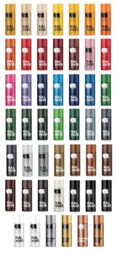 Spray Cosmos Lac RAL 7001 Silver Grey 400ml