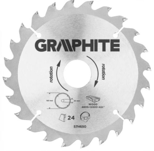 Graphite Kőrfűrészlap 165x30mm 