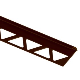   Profilplast Íves Műanyag Élvédő Barna 8mm/2.78m 42105-0525