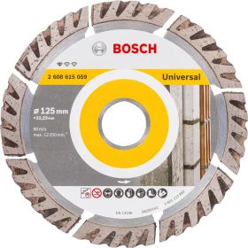 Gyémánt vágókorong Bosch 125 mm szegmentált