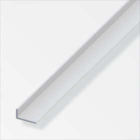 L sarokprofil Eloxált Ezüst 10x20mm 2.5m AL-E 10x20