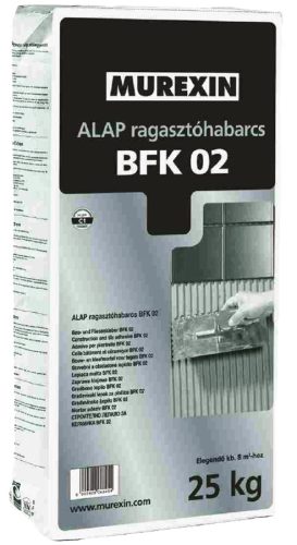 Murexin BFK 02 Alap ragasztóhabarcs szürke 25kg